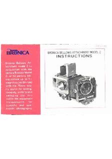 Bronica Lens - Accessories manual